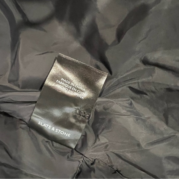 Slate & Stone Quilted Down Fill Vest In Olive Color - NWT - Reemoly - Picture 16 of 16